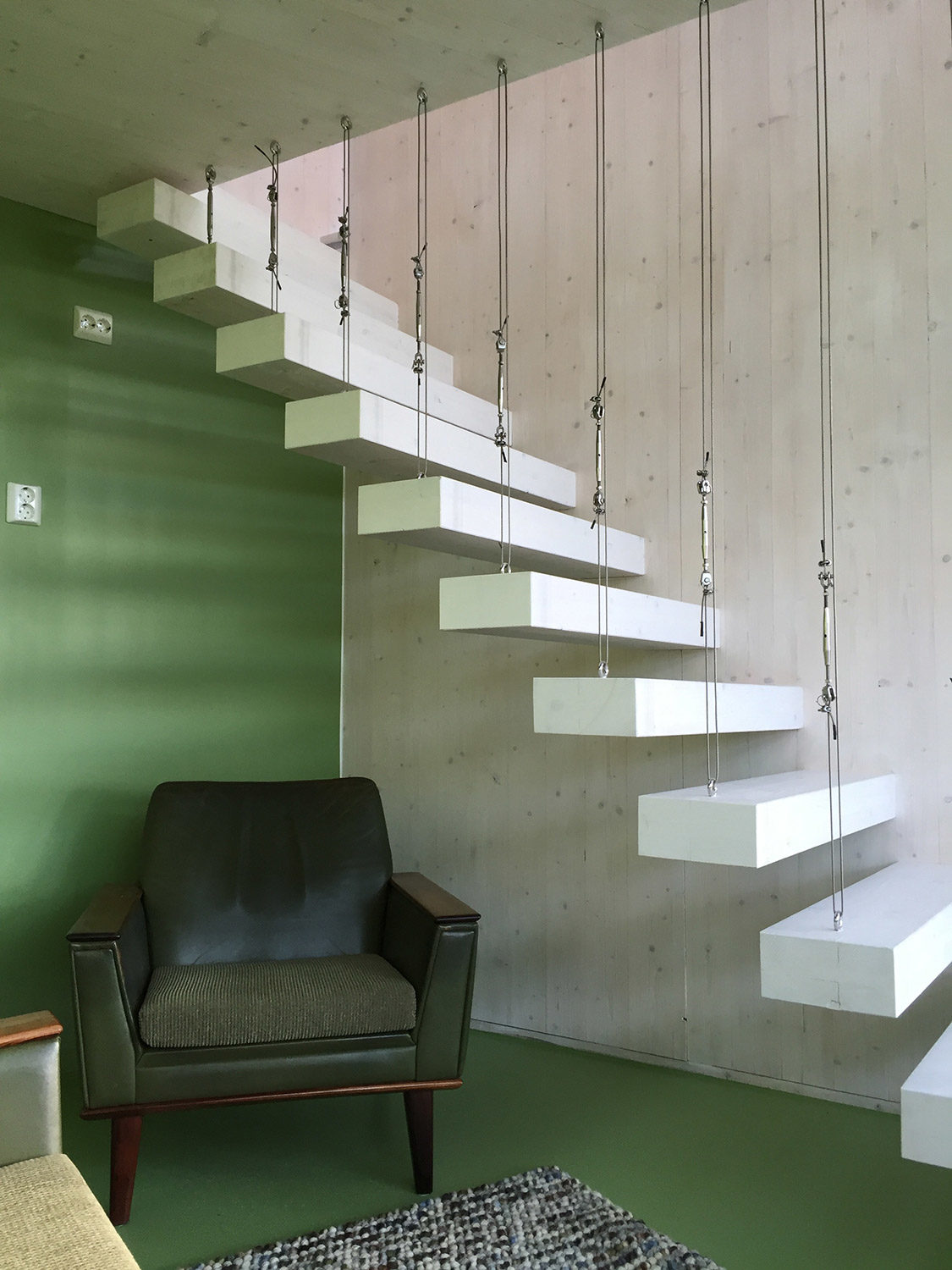 CLT stair with CLT steps