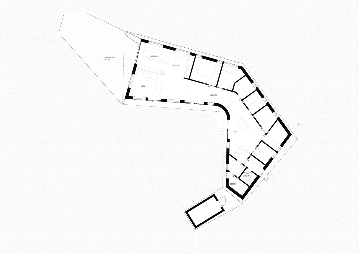 Plan hytta
