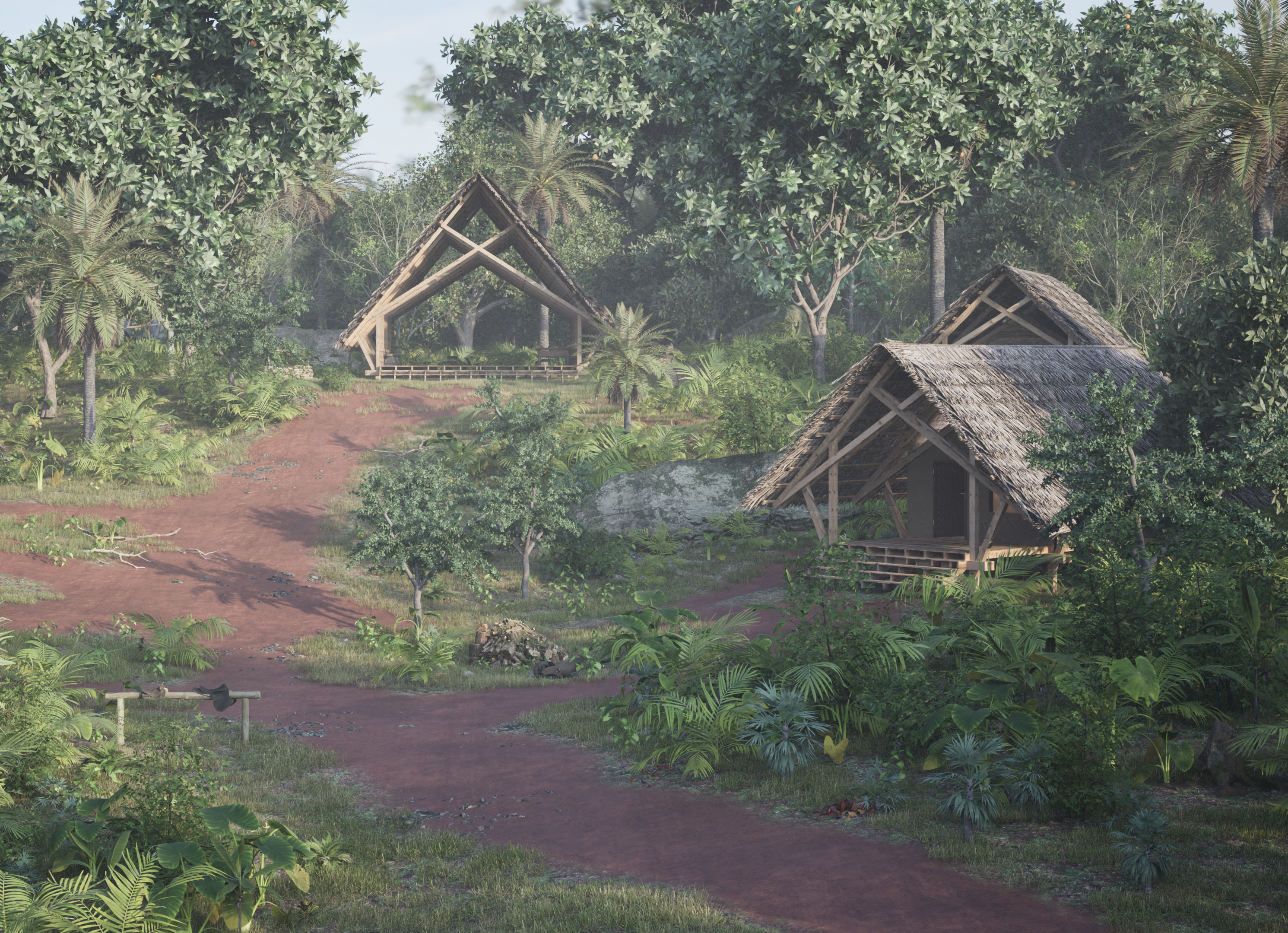 Guaraní village