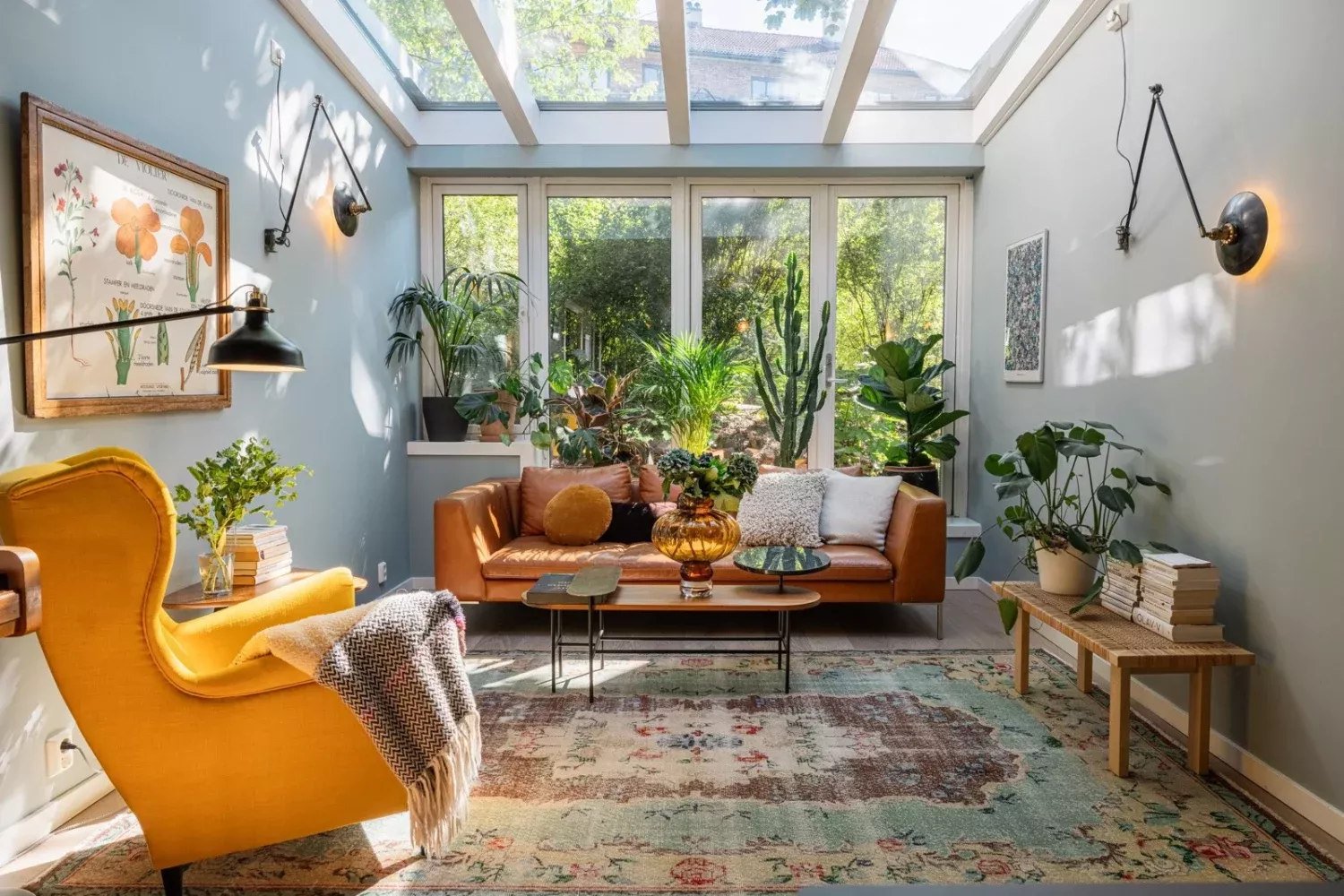 skylight over main living spaces