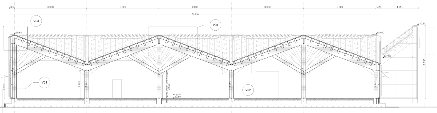 section drawing